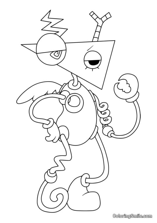 Ulvelignende Zubl - Farvelægningsside