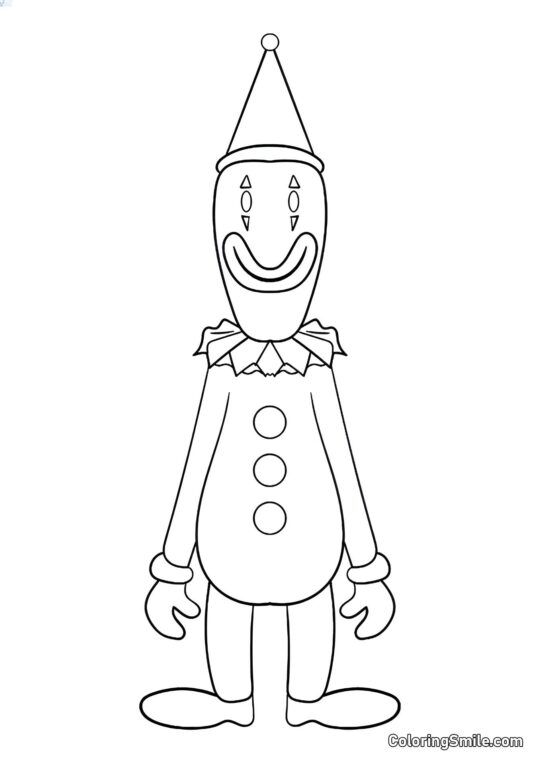 Kaumfo i Fuld Vækst - Farvelægningsside