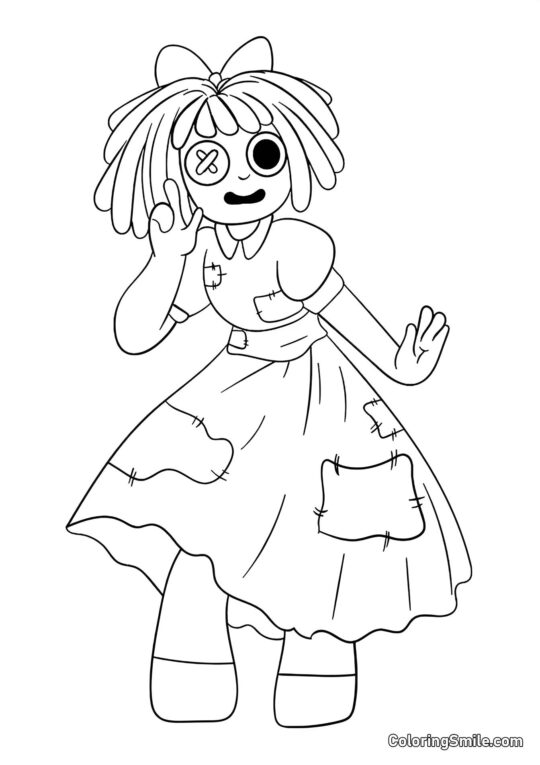 Optimistisk Ragata - Farvelægningsside