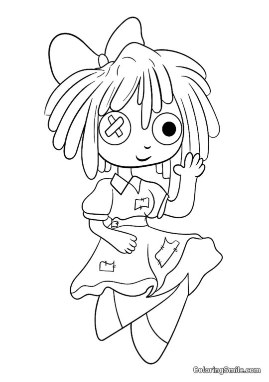 Sød Ragata - Farvelægningsside