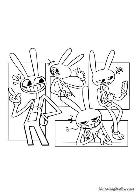 Impulsiv Jacks - Farvelægningsside