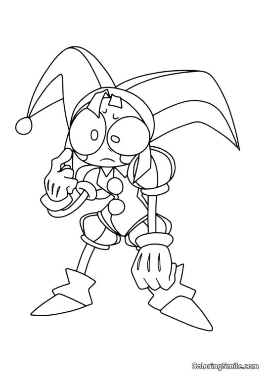 Pomni i en Neadumeniya - Farvelægningsside