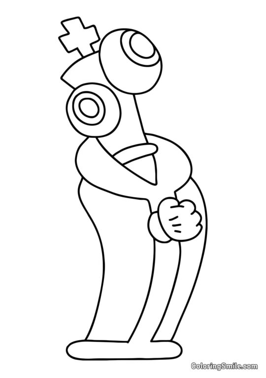 Skakmat Korall - Farvelægningsside