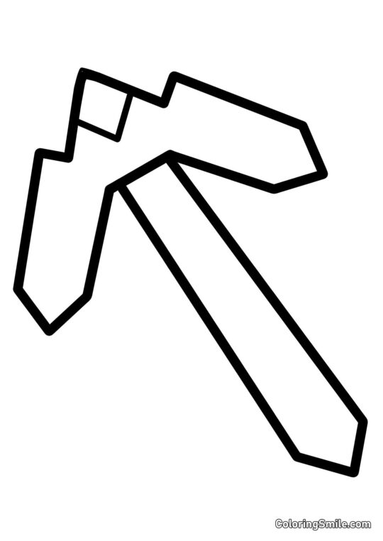 Pickaxe Pickaxe - Farvelægningsside