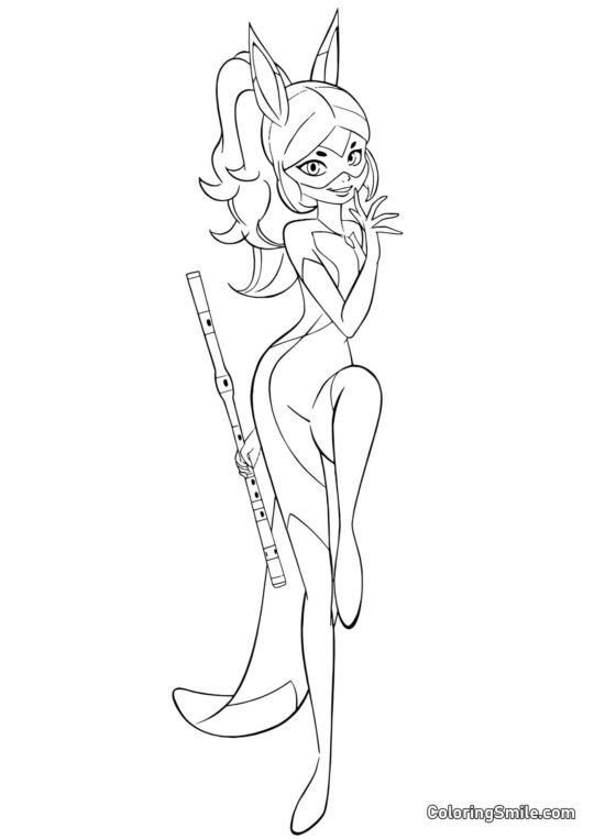 Rena Rouge - Farvelægningsside