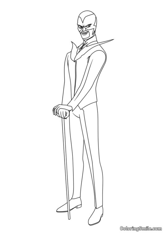 Hawk Moth Hel Figur - Farvelægningsside