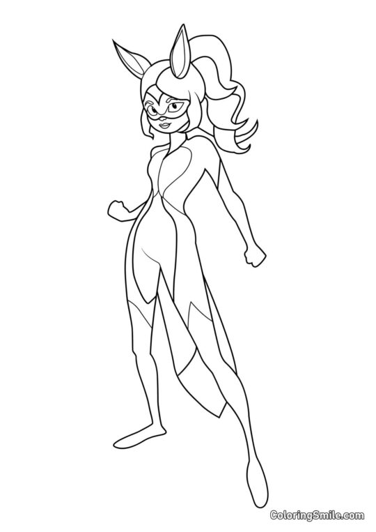 Rena Rouge Hel Figur - Farvelægningsside