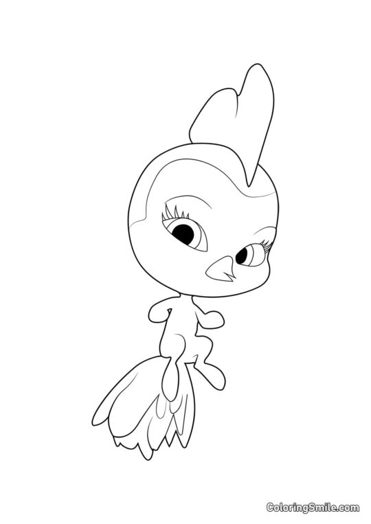 Orikko — Pretentiousness Kwami - Farvelægningsside