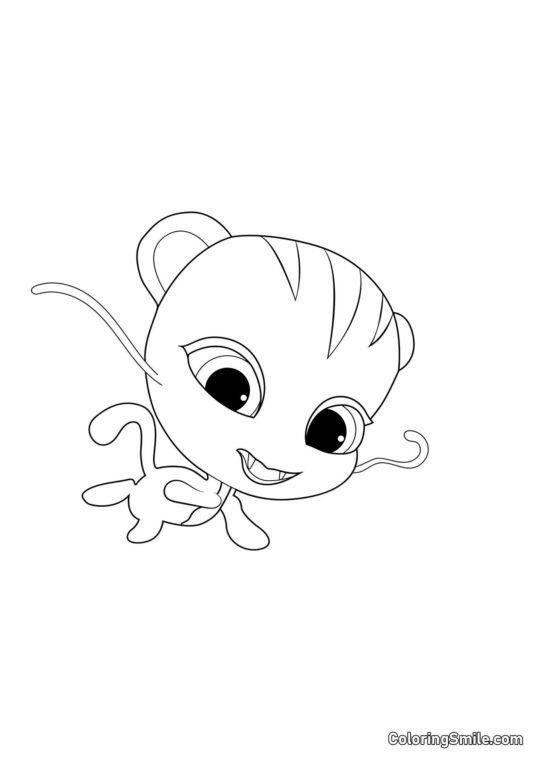 Roaar — Styrkelse Kwami - Farvelægningsside