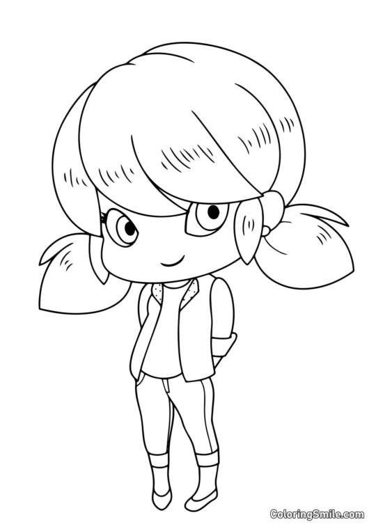 Lille Marinette Dupain-Cheng - Farvelægningsside