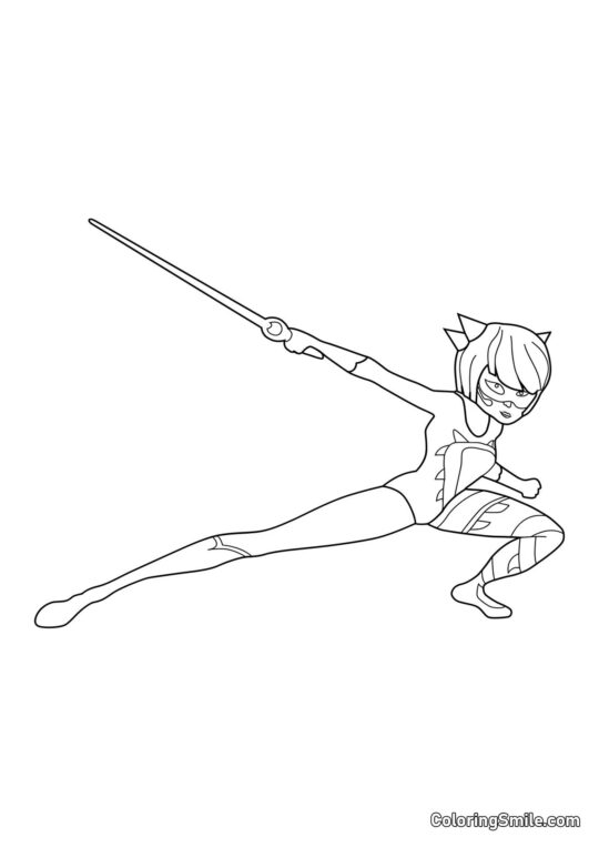 Kagami som Ryuko - Farvelægningsside