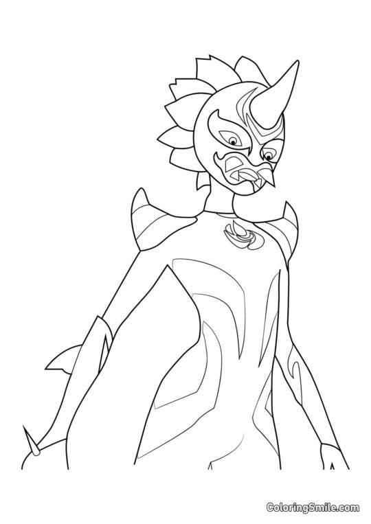 Kagami som Oni-Chan - Farvelægningsside