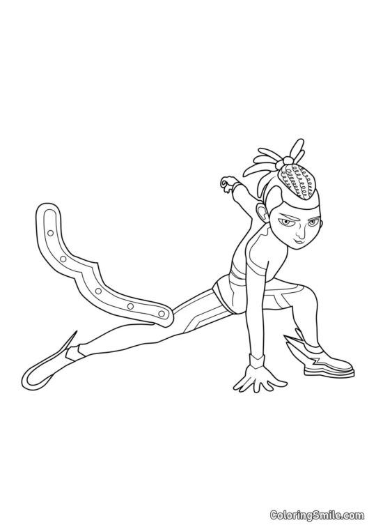 Max som Pegasus - Farvelægningsside