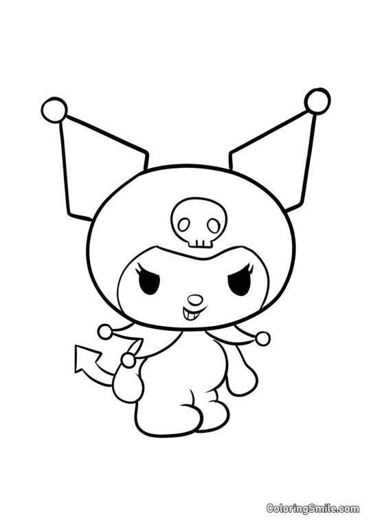 Kuromi Griner - Farvelægningsside