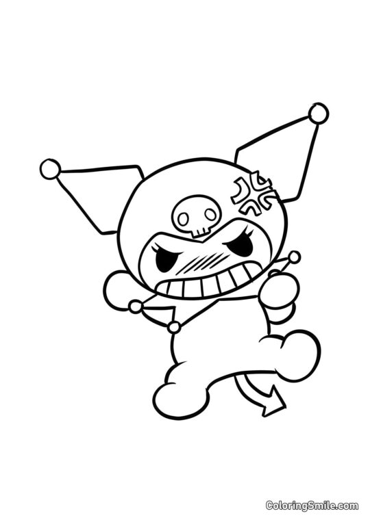 Kuromi Vred - Farvelægningsside