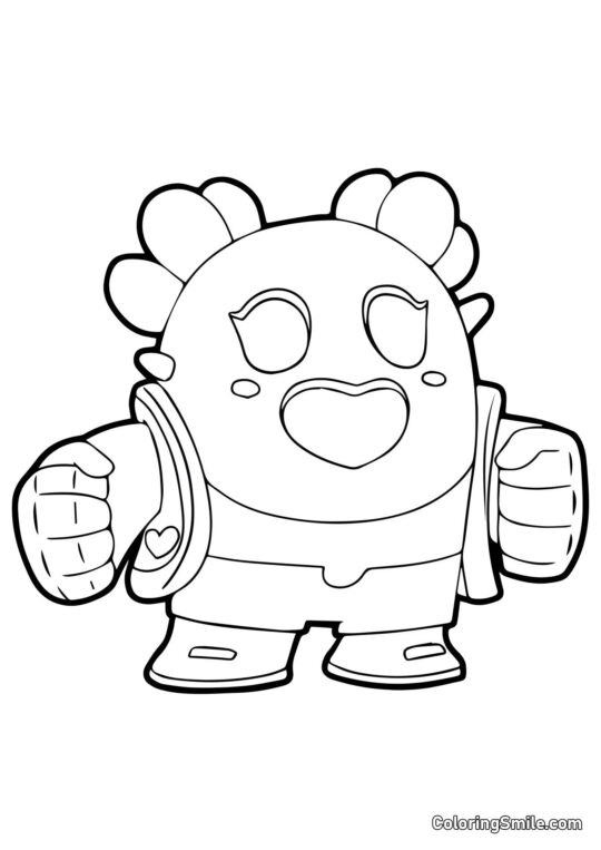 Sakura Spike Brawl Stars - Farvelægningsside