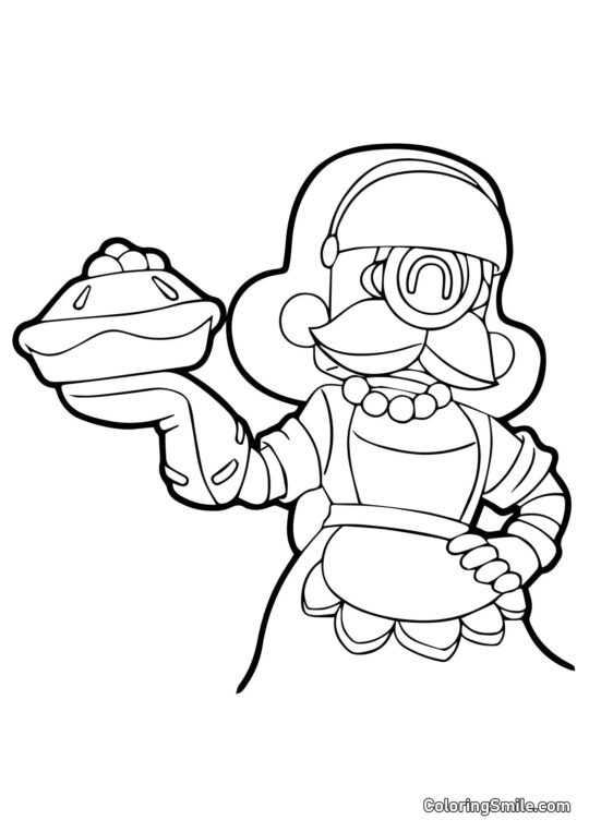 Barley Brawl Stars - Farvelægningsside