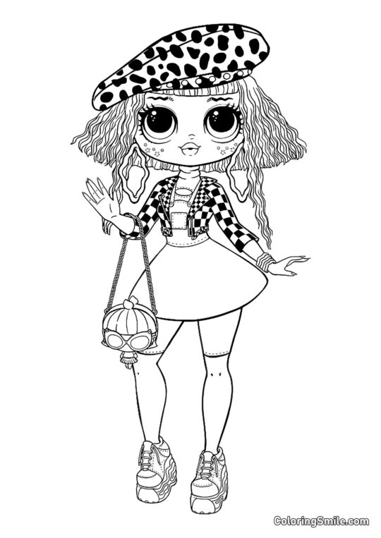 LOL OMG Neonlicious - Farvelægningsside