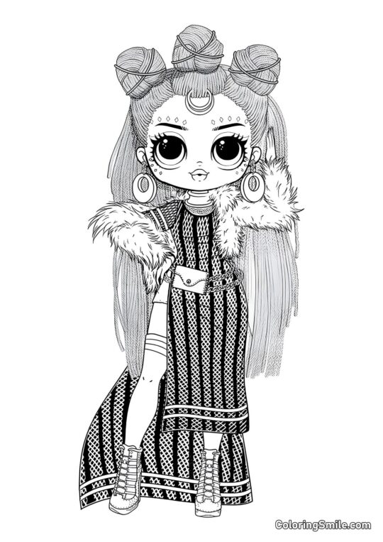 LOL OMG Sways - Farvelægningsside