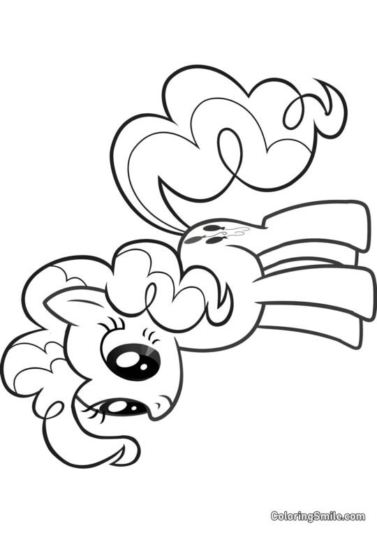 Pinkie Pie Pinkie Pie - Farvelægningsside