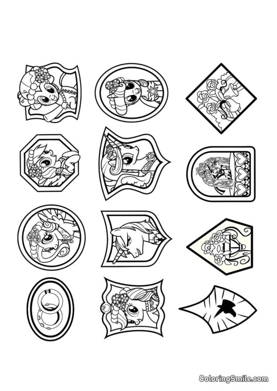 Venskab er Magi Venskab er Magi - Farvelægningsside