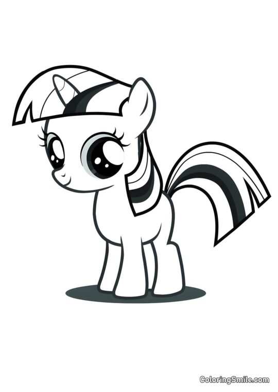 Glitrende Glitrende - Farvelægningsside