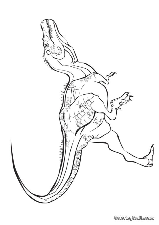 Tyrannosaurus - Farvelægningsside