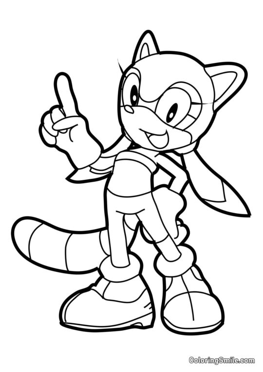 Ræv Mayrin - Farvelægningsside