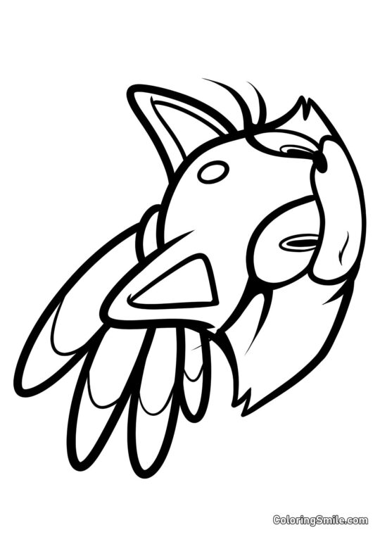 Blaze katten - Farvelægningsside