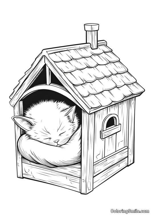 Killing i et Hus - Farvelægningsside