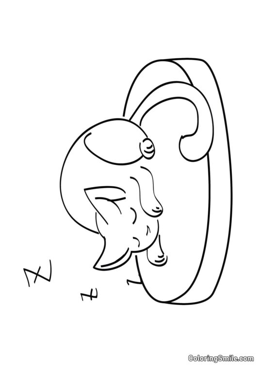 Killing Sødt Sover - Farvelægningsside