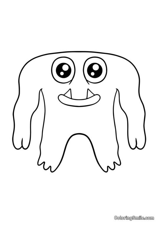 Kaptajn Fiddles fra Banban børnehave - Farvelægningsside