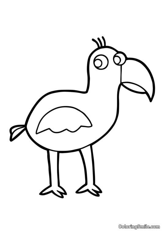 Opila fra Banban børnehave - Farvelægningsside