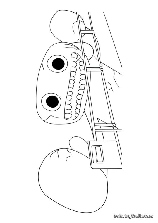 Kæmpe Jumbo Josh - Farvelægningsside