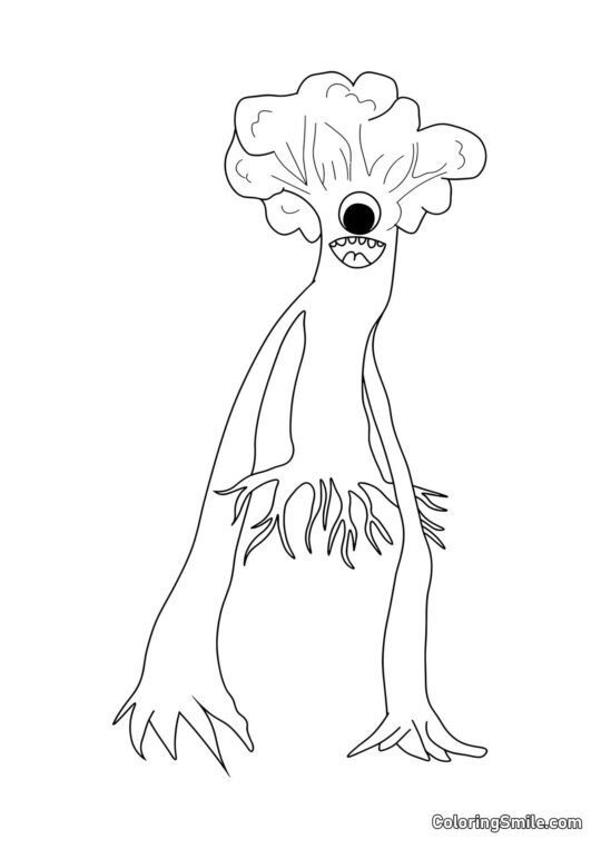 Lang Victor fra Banban børnehave - Farvelægningsside