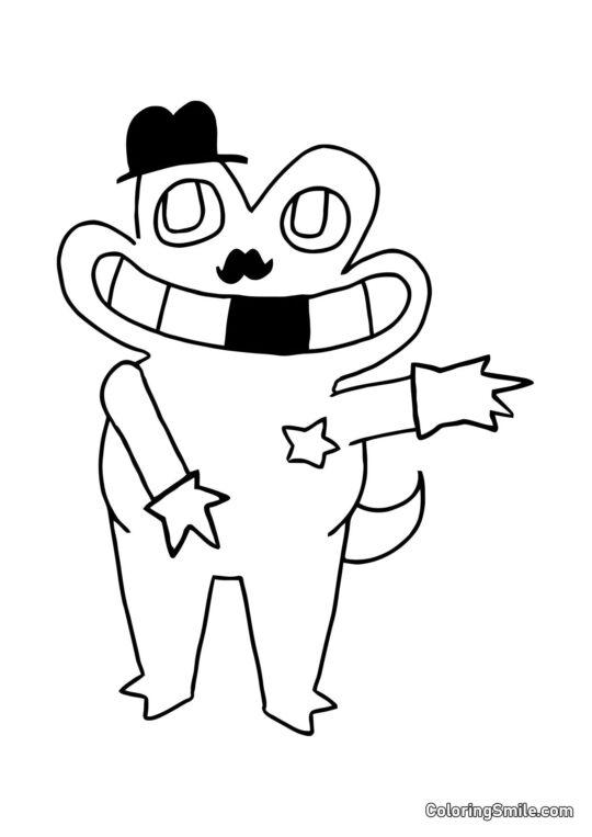 Detektiv Sherif Jeff - Farvelægningsside