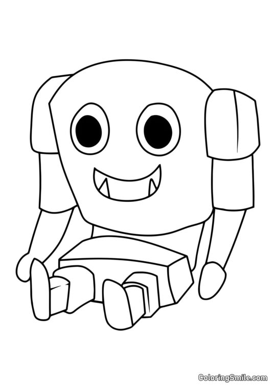 Legetøj Kaptajn Fiddles - Farvelægningsside