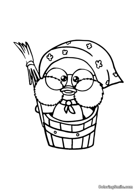 Lalafanfan Baba Yaga - Farvelægningsside