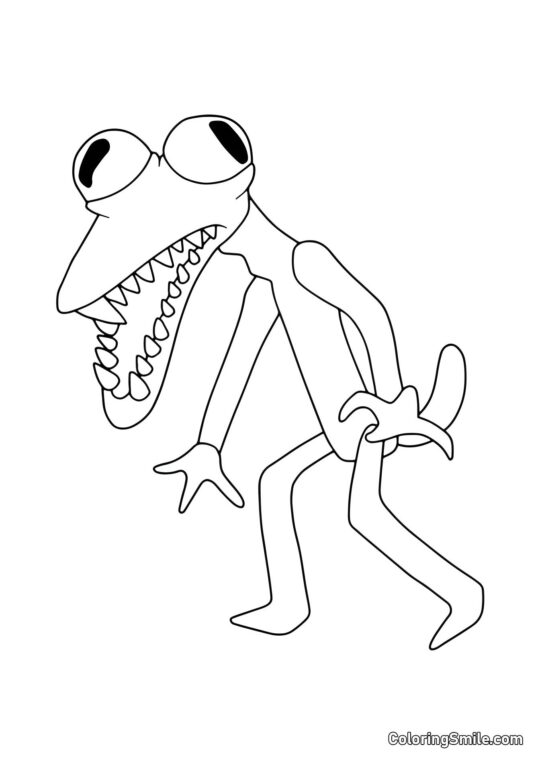 Orange fra Roblox - Farvelægningsside