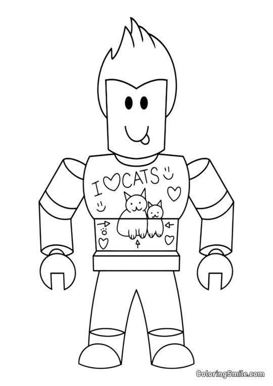 Roblox Denis Daily - Farvelægningsside