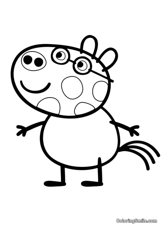 Pedro Pony - Farvelægningsside