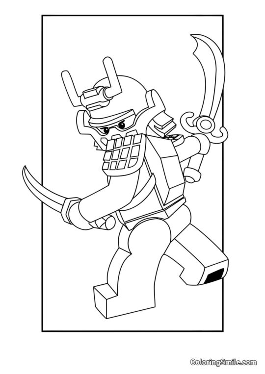 Kai Samurai - Farvelægningsside