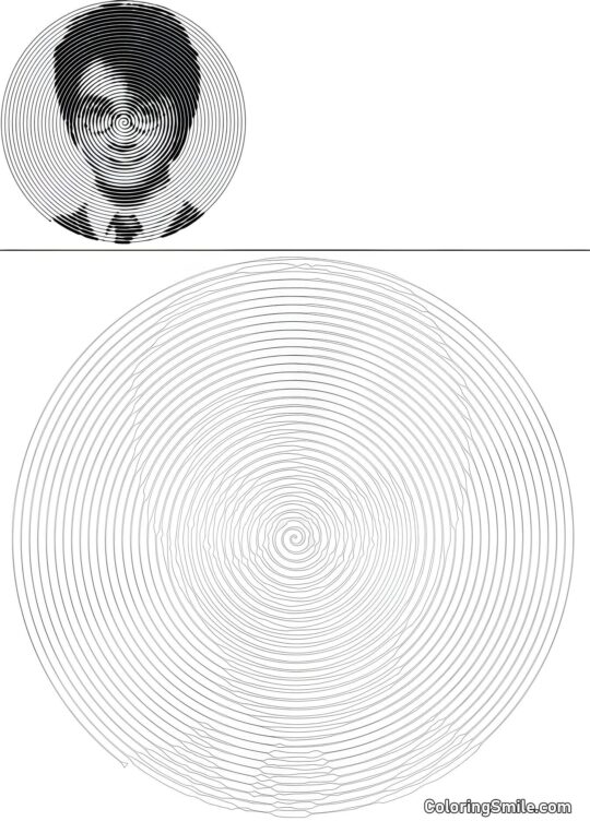 Spiral Harry Potter Spiral Harry Potter - Farvelægningsside