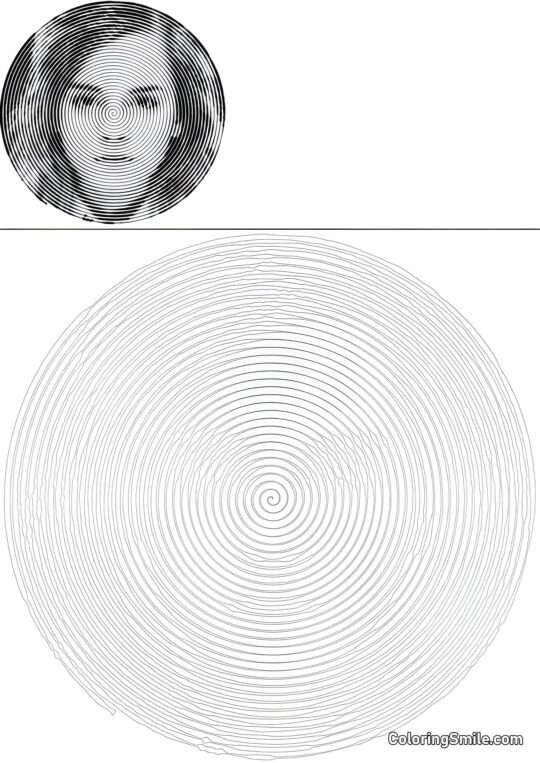 Spiral Hermione Granger Spiral Hermione Granger - Farvelægningsside