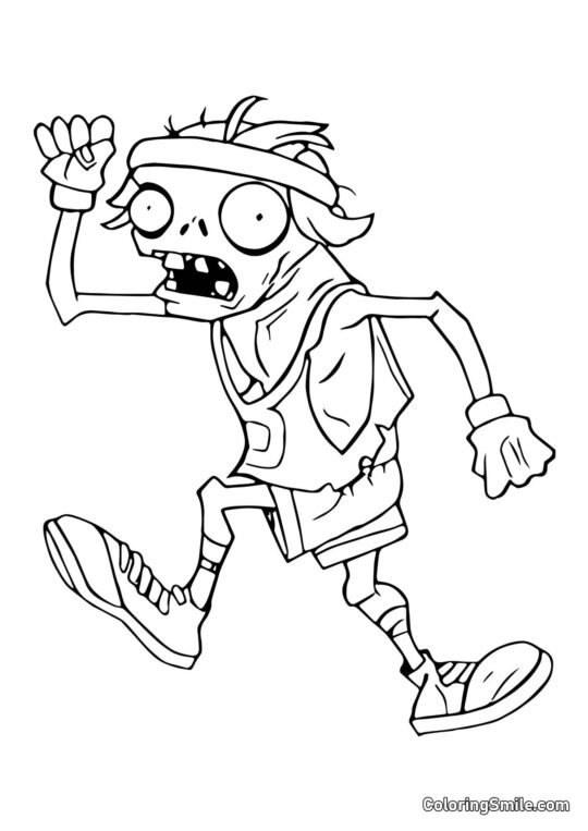 Marathon Zombie Marathon Zombie - Farvelægningsside