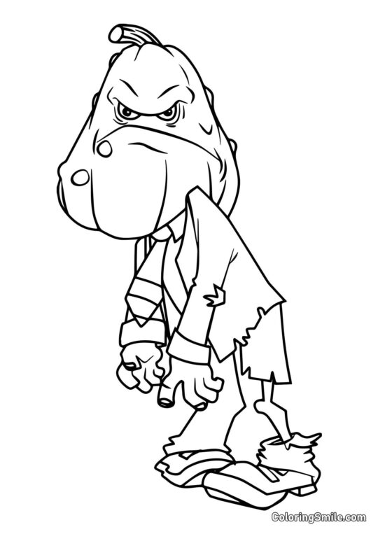 Zucchini Zombie Zucchini Zombie - Farvelægningsside