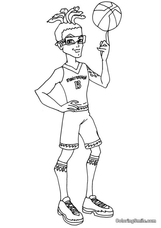 Deuce Gorgon – Sønn af Medusa Gorgon Deuce Gorgon – Sønn af Medusa Gorgon - Farvelægningsside