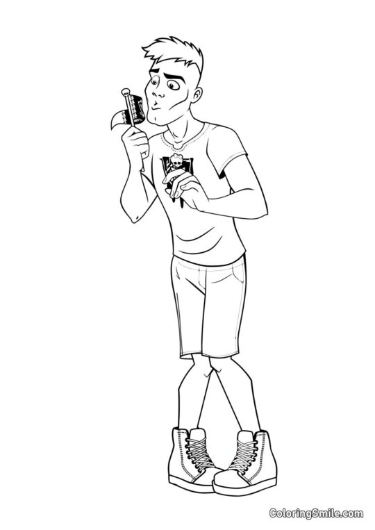 Sloumen Sloumen - Farvelægningsside