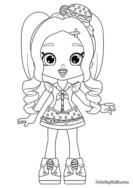 Chelsea Cheeseburger - Farvelægningsside