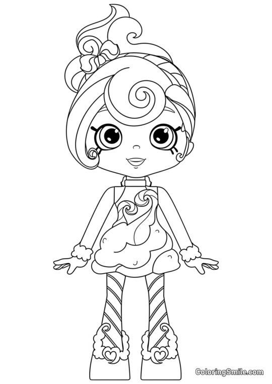 Candy Sweets - Farvelægningsside